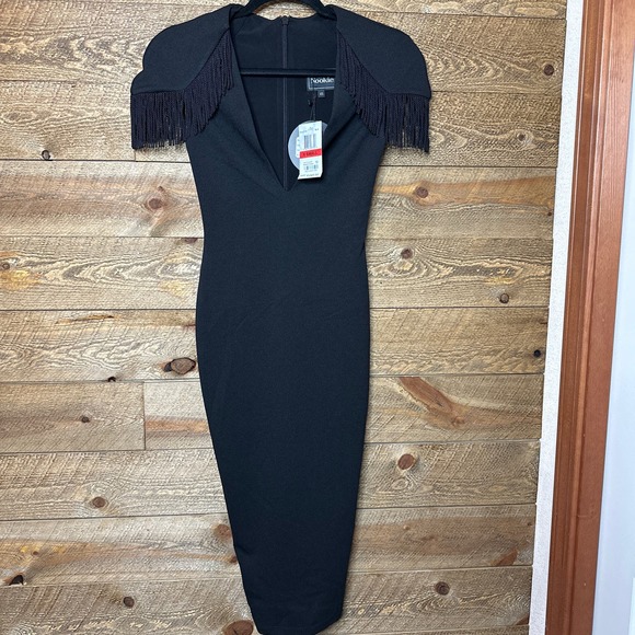 Nookie Mendez Midi Dress in Black Size XS NWT Revolve Dress - Picture 2 of 11